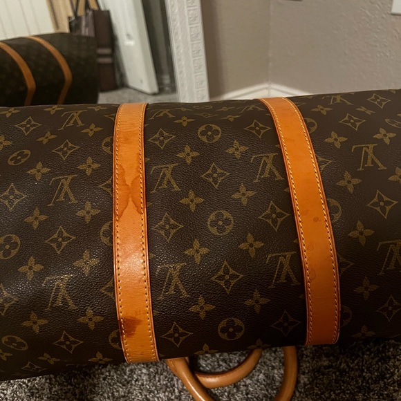 Authentic monogram Louis Vuitton Keepall 50 - Picture 4 of 5